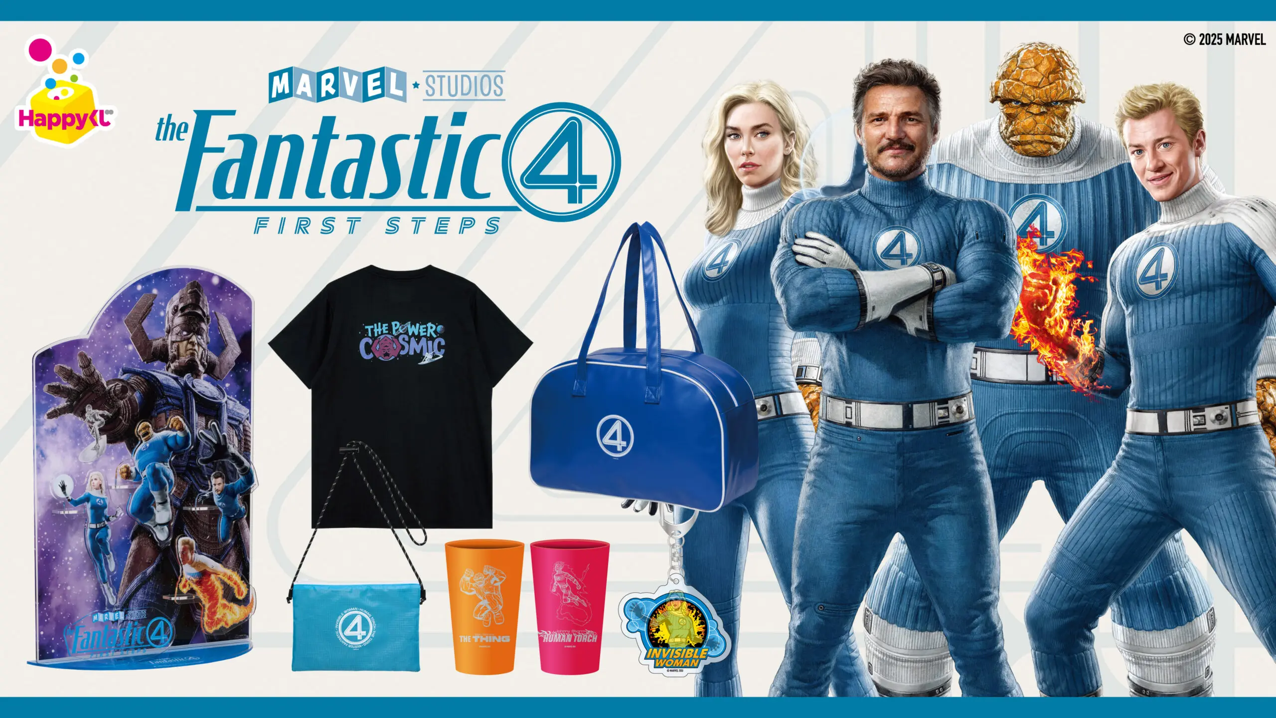 【Happyくじ】 ファンタスティック4 LAST賞& B賞セット Happyくじ / MARVEL『ファンタスティック4：ファースト・ステップ