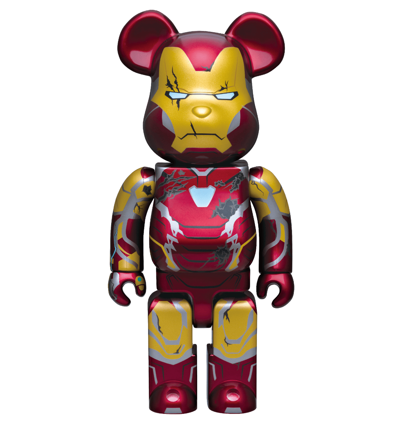ベアブリック アイアンマン SP賞 Happyくじ MARVEL Infinity SAGA『IRON MAN』/ Happyくじ「BE@RBRICK」 - Happyくじ