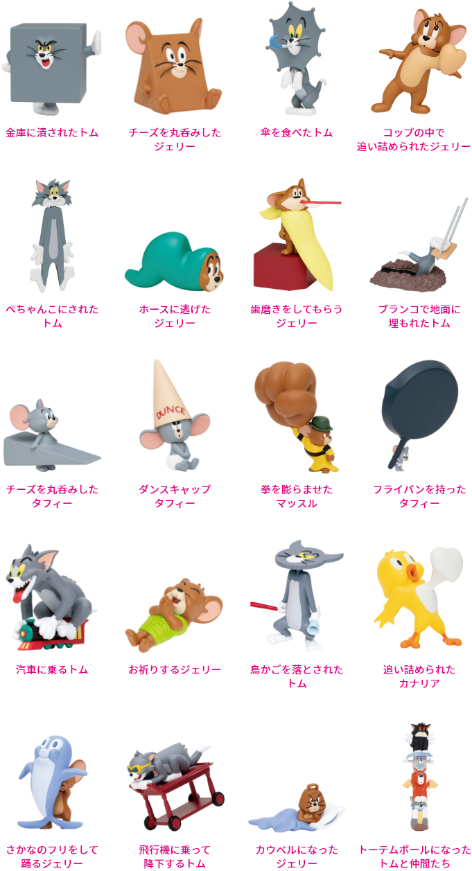 TOM and JERRY FUNNY ART!』3 - Happyくじ