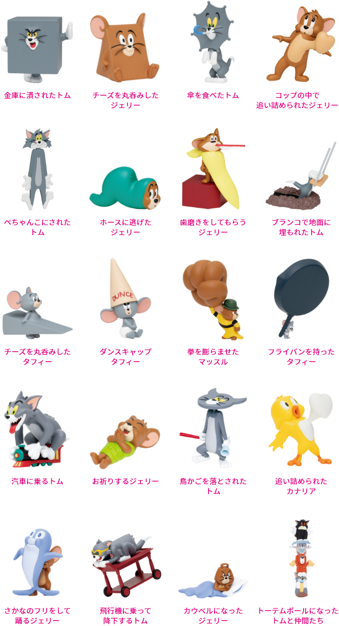 TOM and JERRY FUNNY ART!』3 - Happyくじ