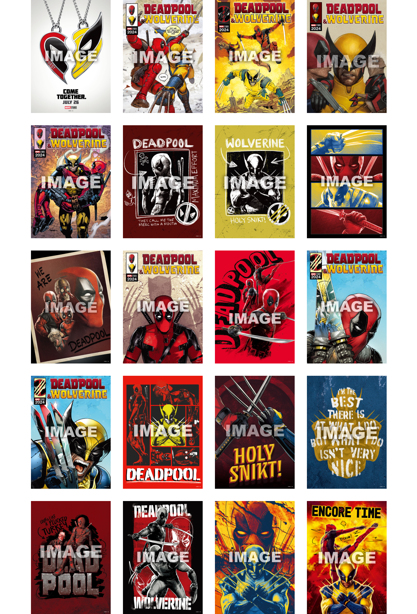 MARVEL『デッドプール＆ウルヴァリン』 - Happyくじ