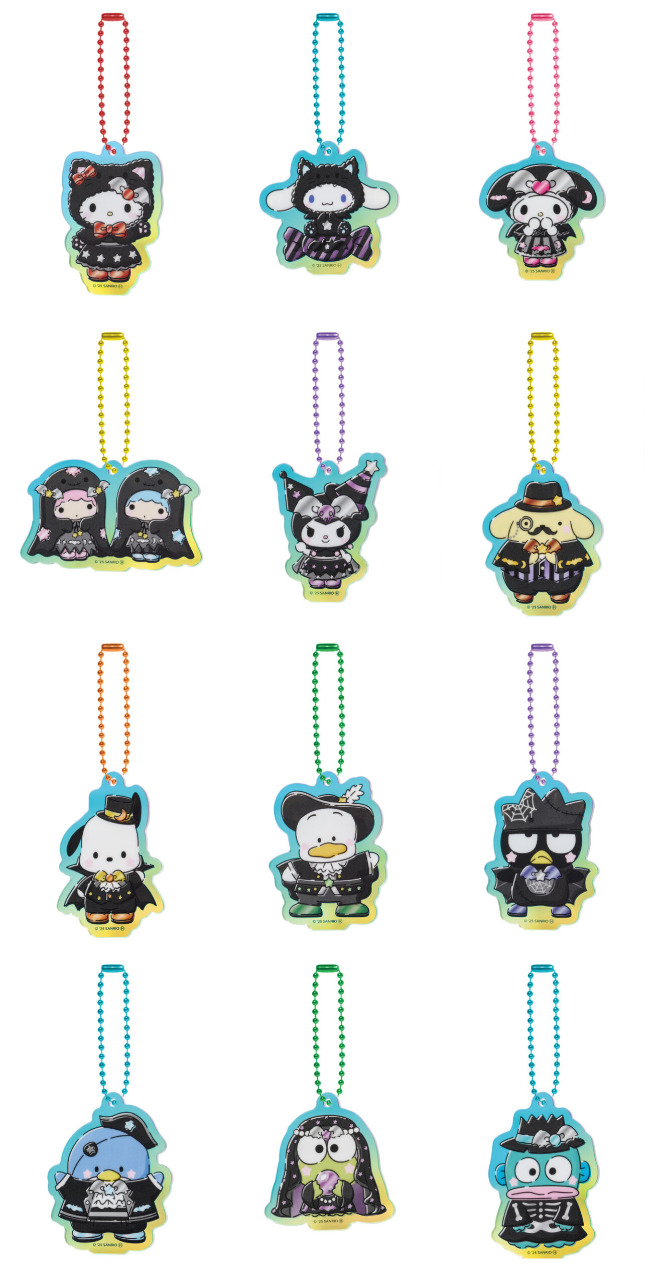 サンリオ フィギュア賞 全種フルプリート ハロウィン ハッピーくじ Happyくじ『Sanrio characters Halloween 2025』 - Happyくじ