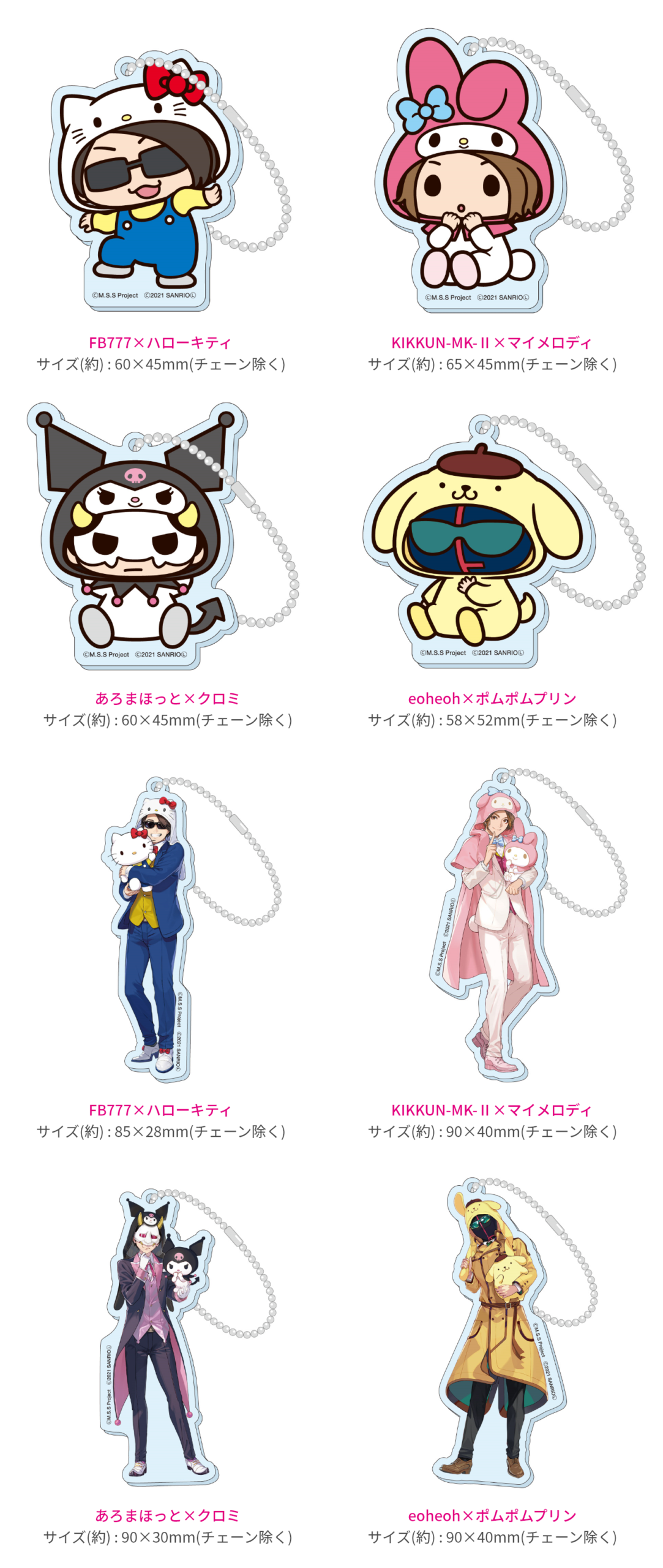 Happyくじ 「M.S.S Project×Sanrio characters」 - Happyくじ