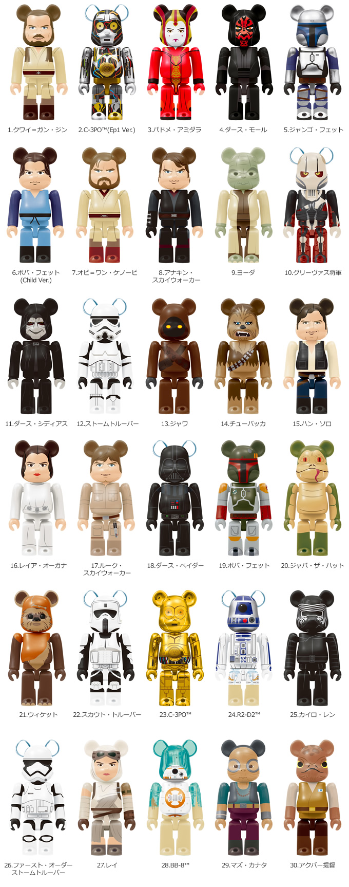 Happyくじ「STAR WARS™」 BE@RBRICK - Happyくじ