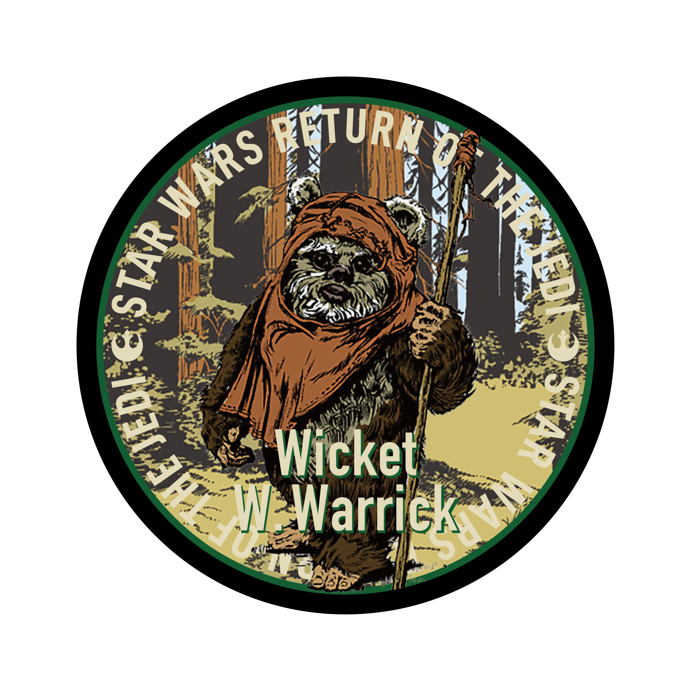 STAR WARS 缶バッジ　イウォーク STAR WARS 缶バッジ イウォーク STAR WARS 缶バッジ イウォーク STAR