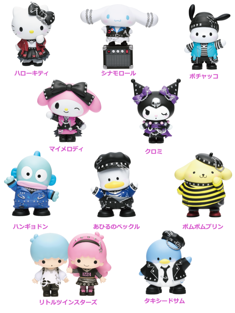 キュートな「パンクロック」がテーマのサンリオキャラクターズが大集合