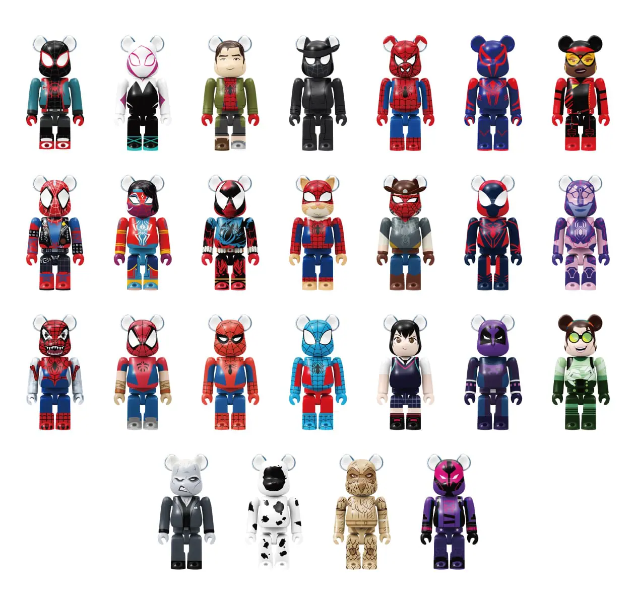 MARVEL『SPIDER-MAN: SPIDER-VERSE』 / Happyくじ「BE@RBRICK