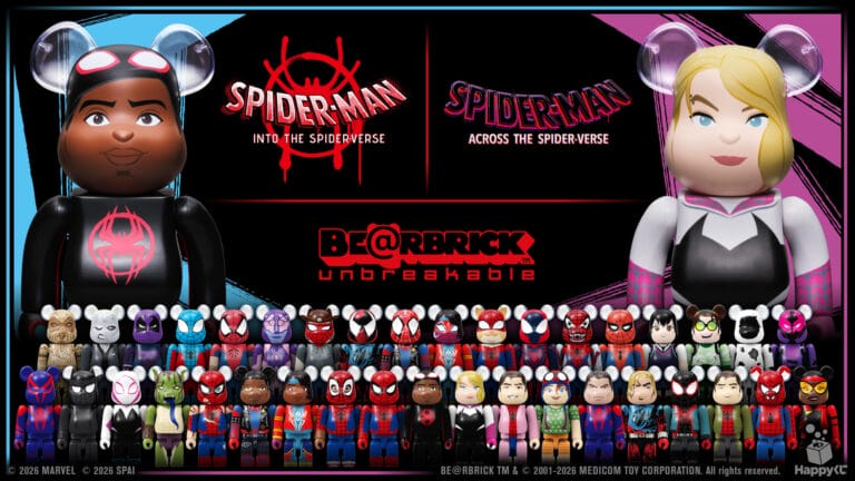 MARVEL『SPIDER-MAN: SPIDER-VERSE』 / Happyくじ「BE@RBRICK」